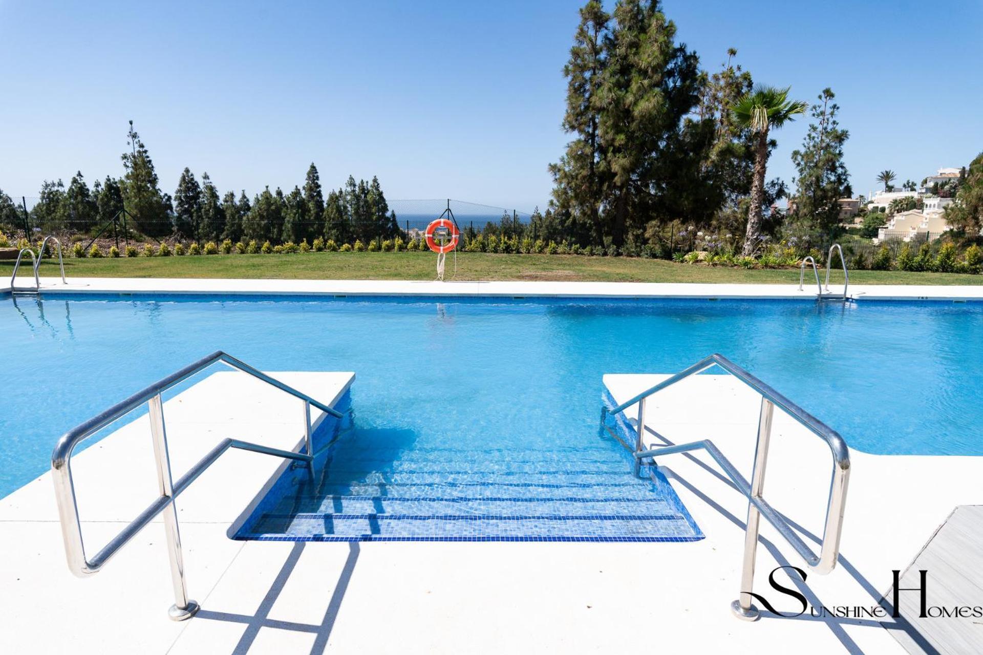 Luxury 2 Bedroom Apartment, Pools, Sauna, Gym & More MIJAS COSTA Buitenkant foto